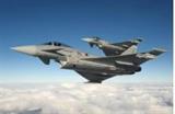 Überschalltraining der Eurofighter des Bundesheeres